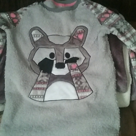 Sleepwear top fleece, long sleeve - Picture 2 of 3